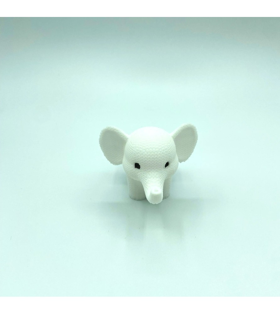Elephant tricot - Blanc - S