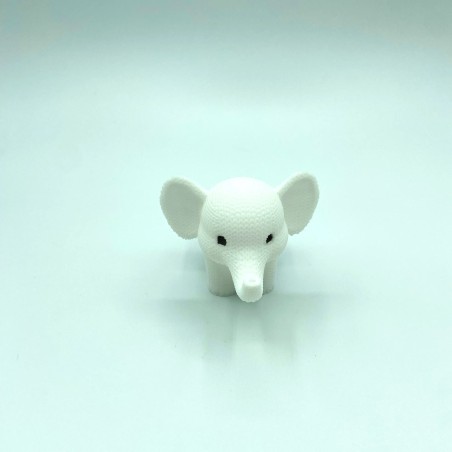 Elephant tricot - Blanc - S