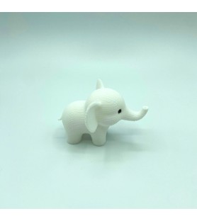 Elephant tricot - Blanc - S