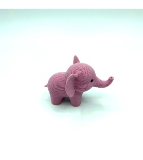 Elephant tricot - Rose - S