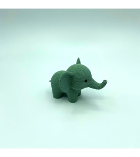 Elephant tricot - Vert - S