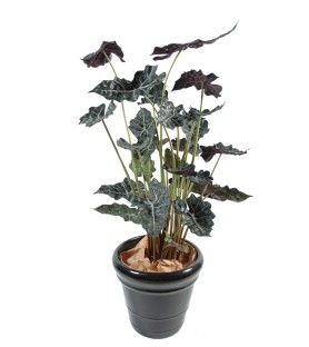 ALOCASIA 110 cm - Plante Verte Artificielle