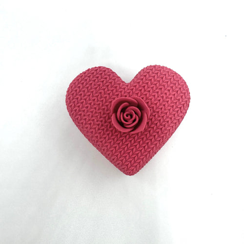 Boîte Cœur Tricot imprimé en 3D | Décoration 3D - POMM Créations