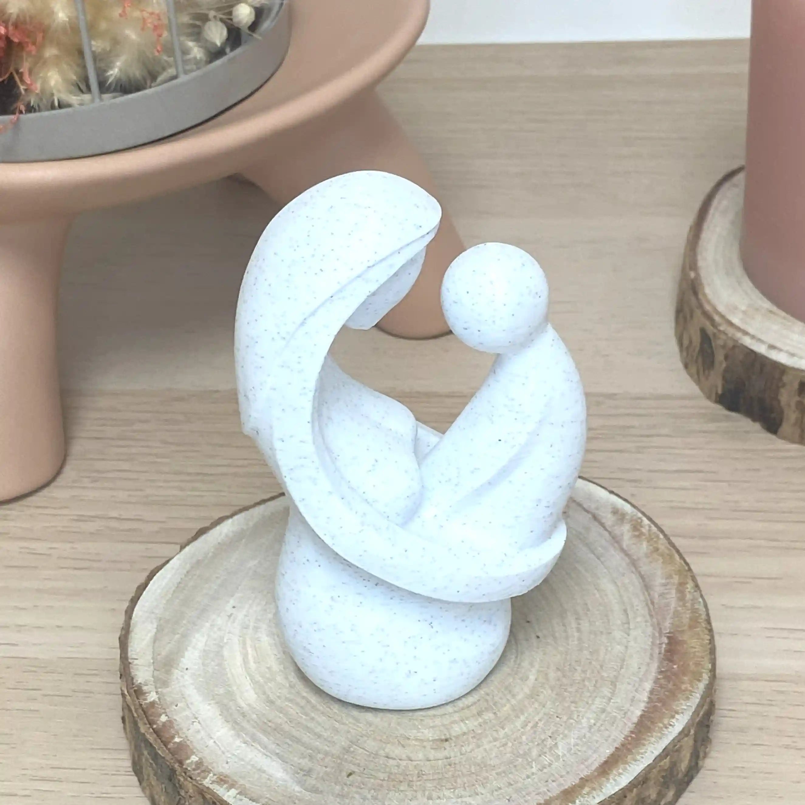 Sculpture mère/enfant