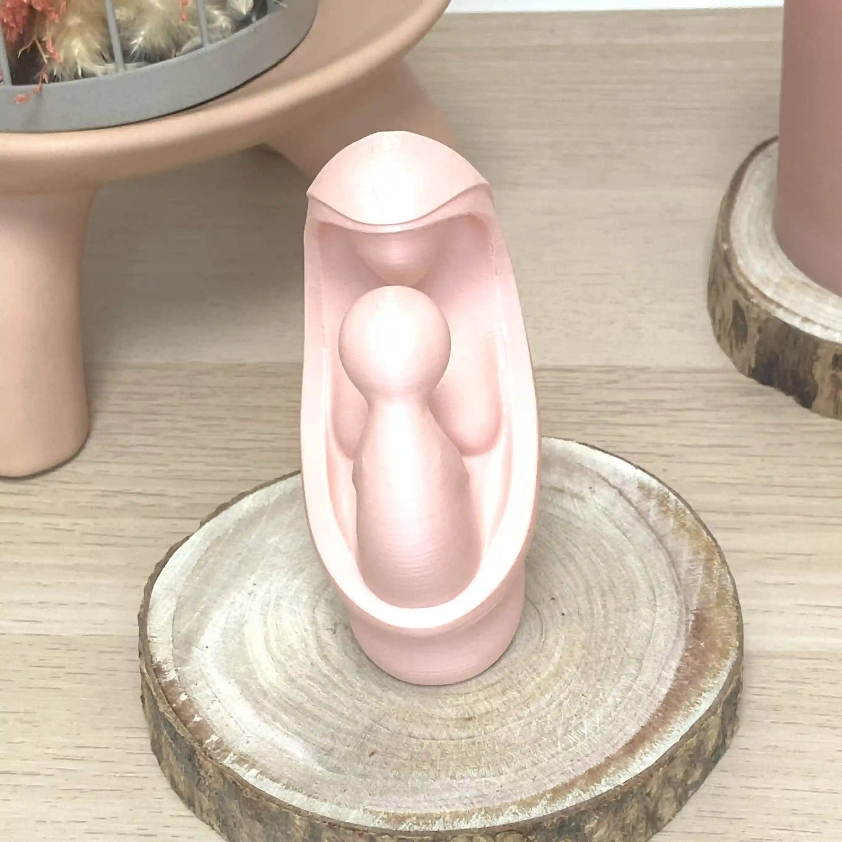 Sculpture mère/enfant