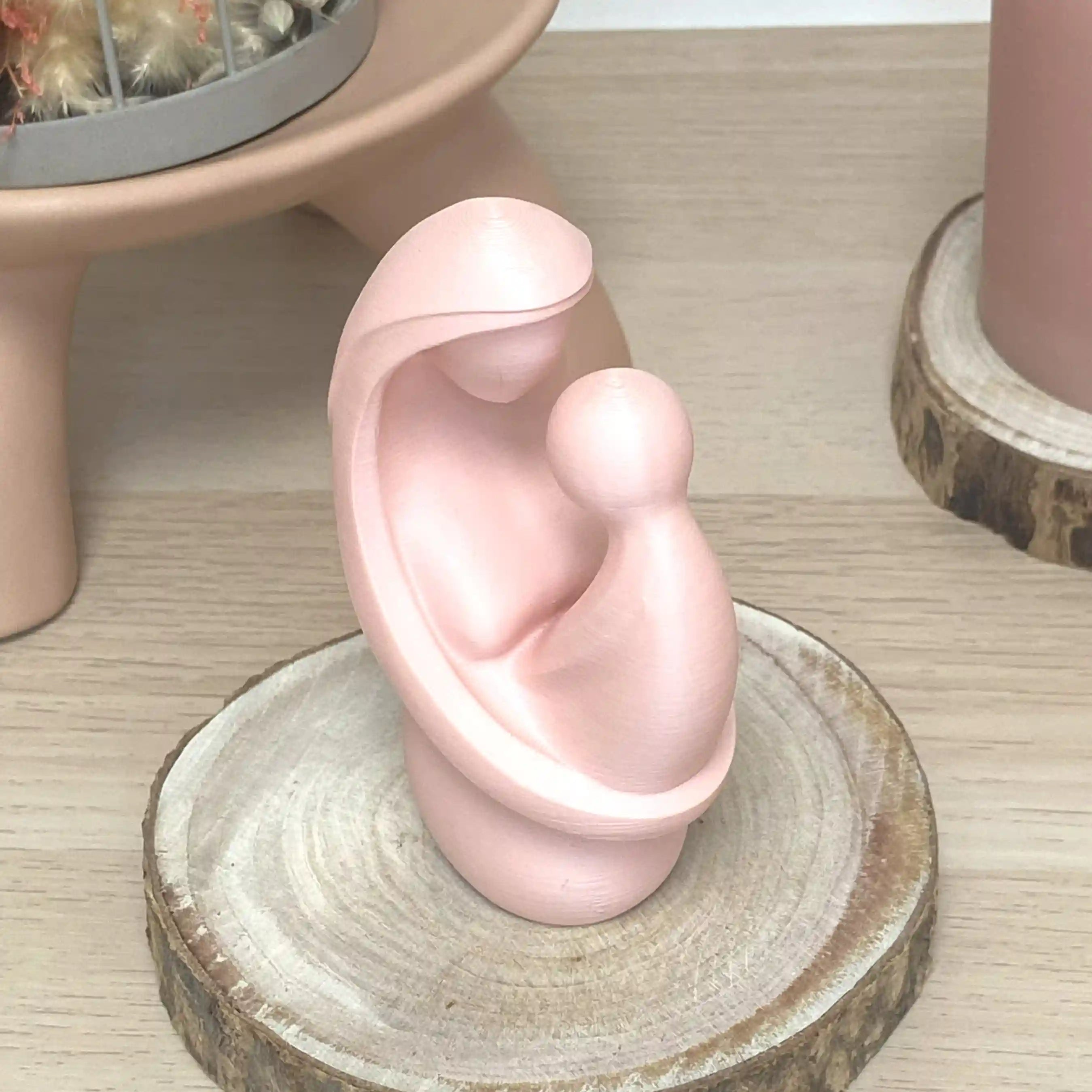 Sculpture mère/enfant