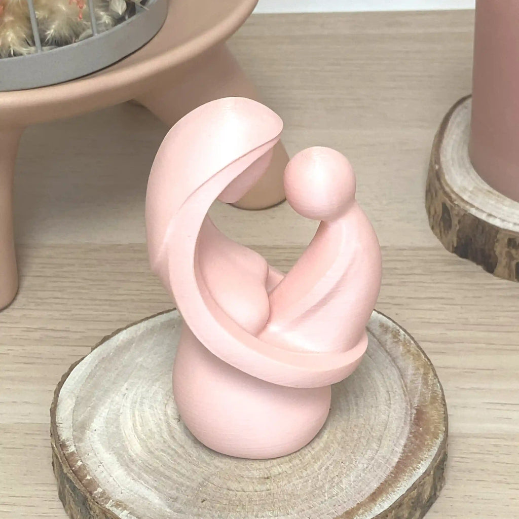 Sculpture mère/enfant