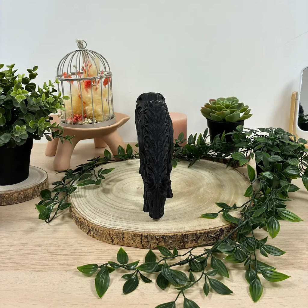 Cheval Au Pre imprimé en 3D | Figurine 3D - POMM Créations