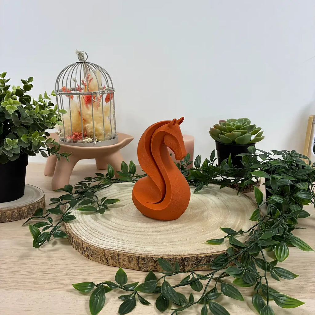Cheval Echec imprimé en 3D | Figurine 3D - POMM Créations