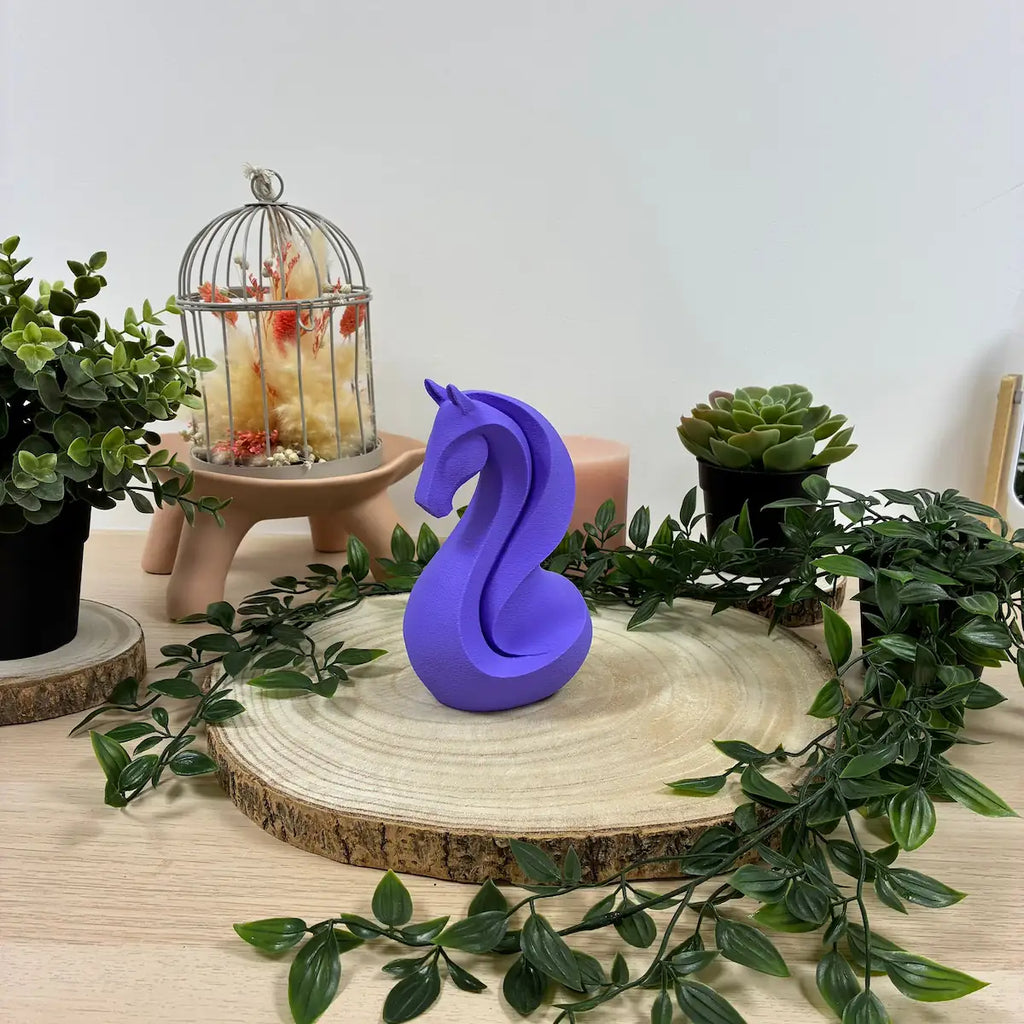 Cheval Echec imprimé en 3D | Figurine 3D - POMM Créations