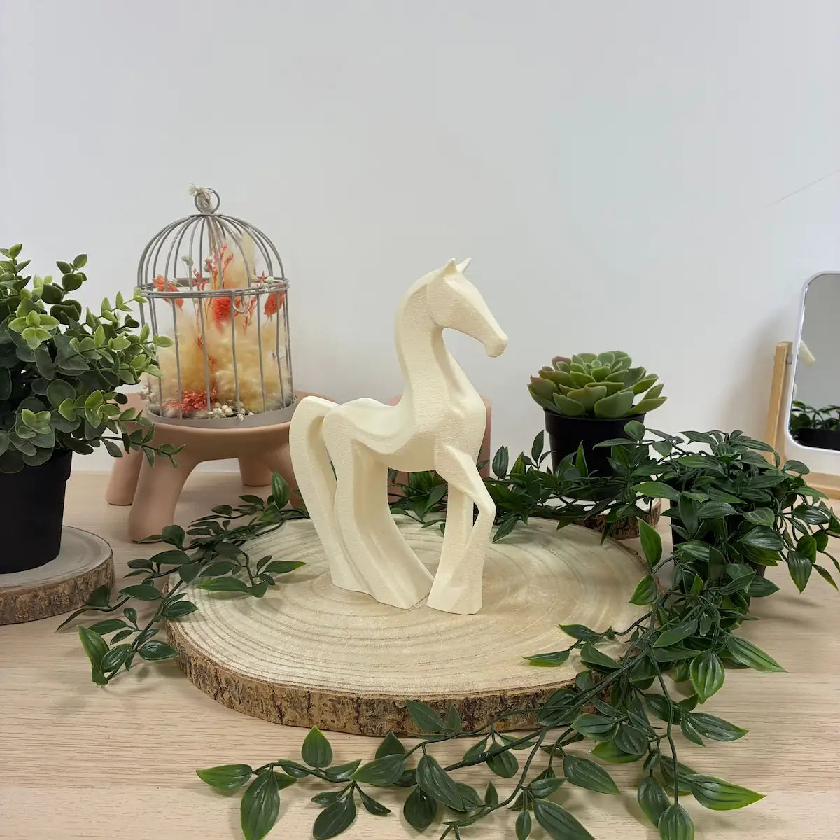 Cheval Elégance imprimé en 3D | Figurine 3D - POMM Créations
