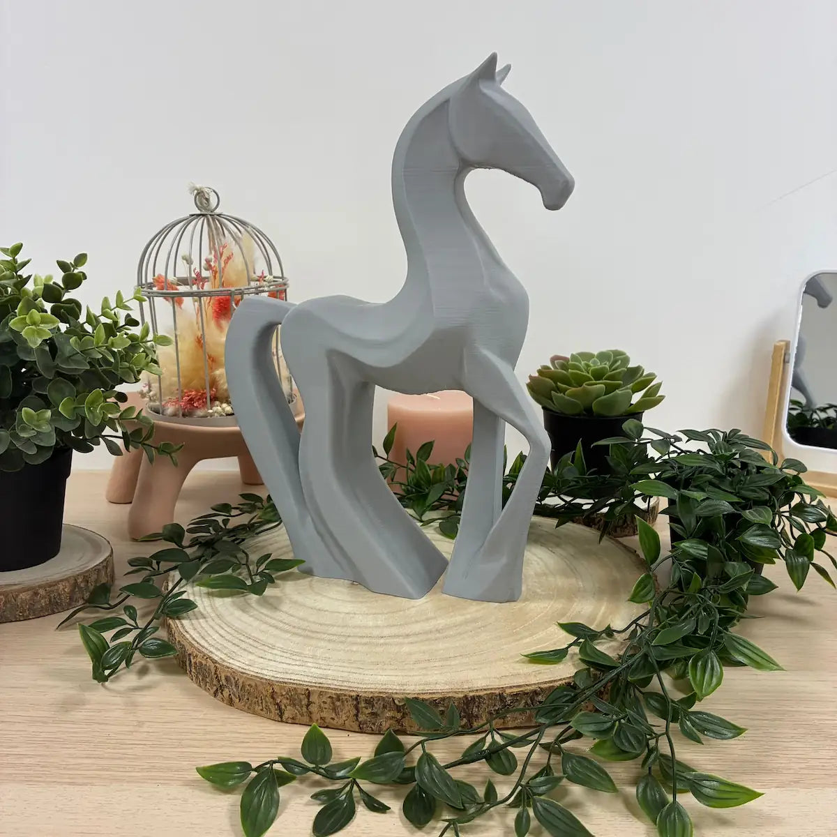 Cheval Elégance imprimé en 3D | Figurine 3D - POMM Créations
