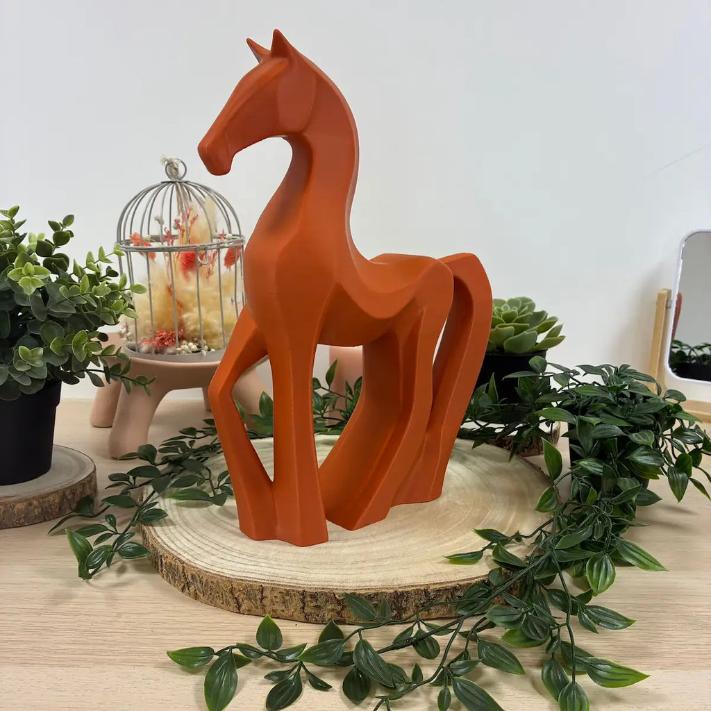 Cheval Elégance imprimé en 3D | Figurine 3D - POMM Créations
