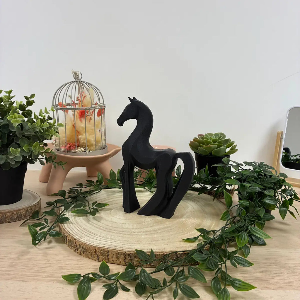 Cheval Elégance imprimé en 3D | Figurine 3D - POMM Créations