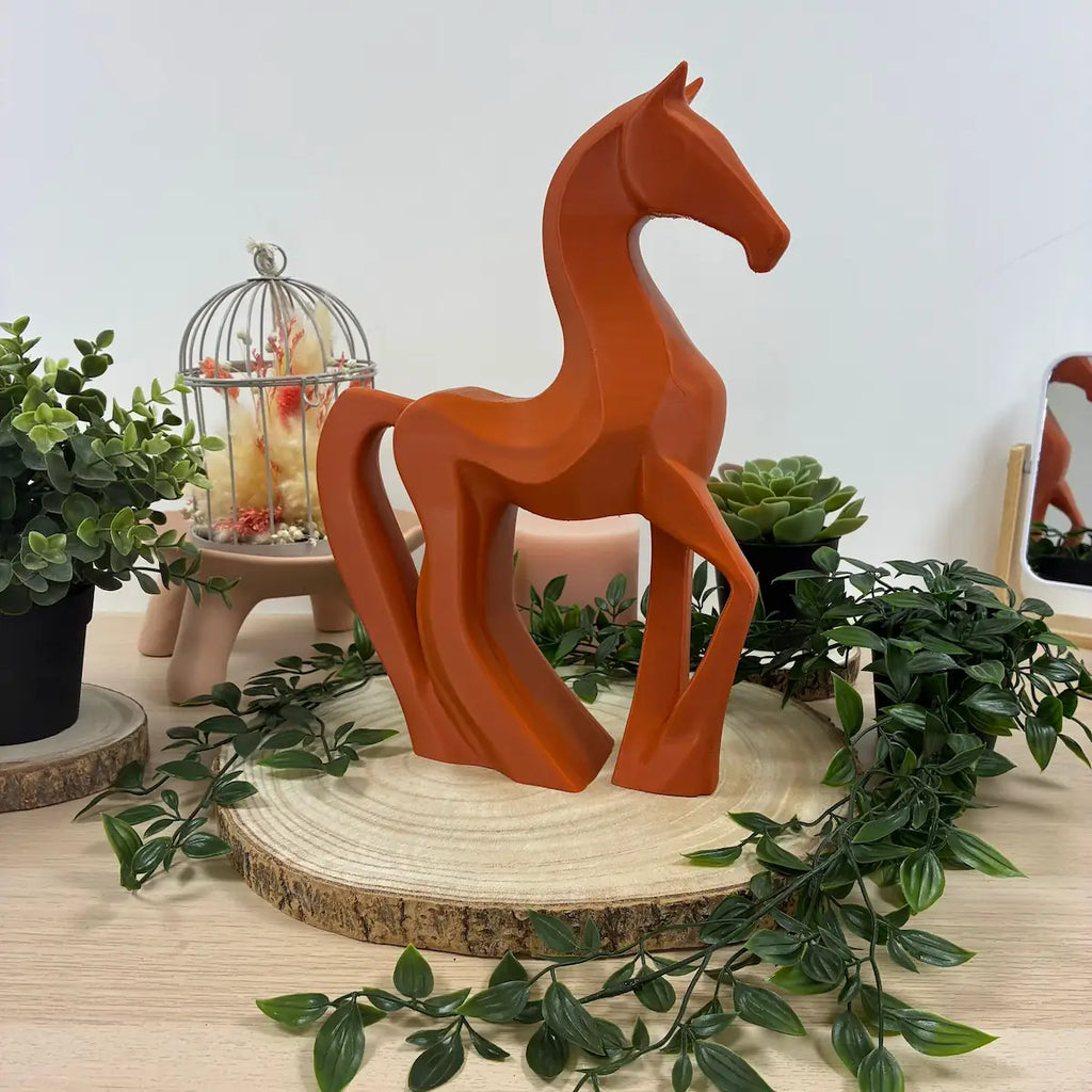 Cheval Elégance imprimé en 3D | Figurine 3D - POMM Créations