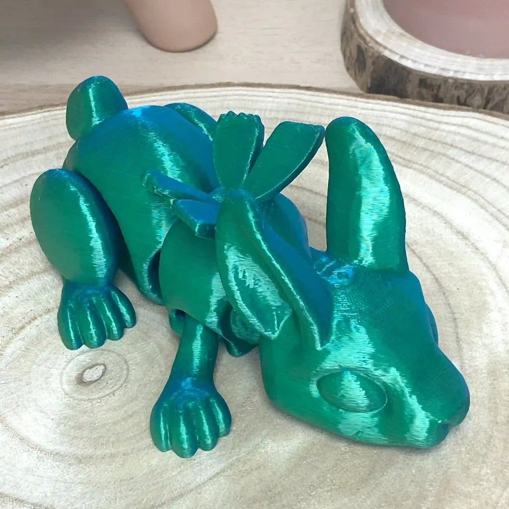 Fairy bunny articulé imprimé en 3D | Figurine 3D - POMM Créations