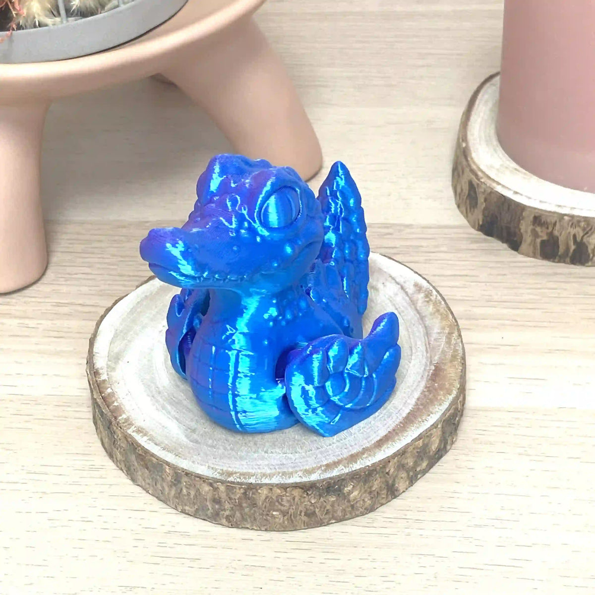 Quackodile, canard-crocodile articulé en 3D – vue 2