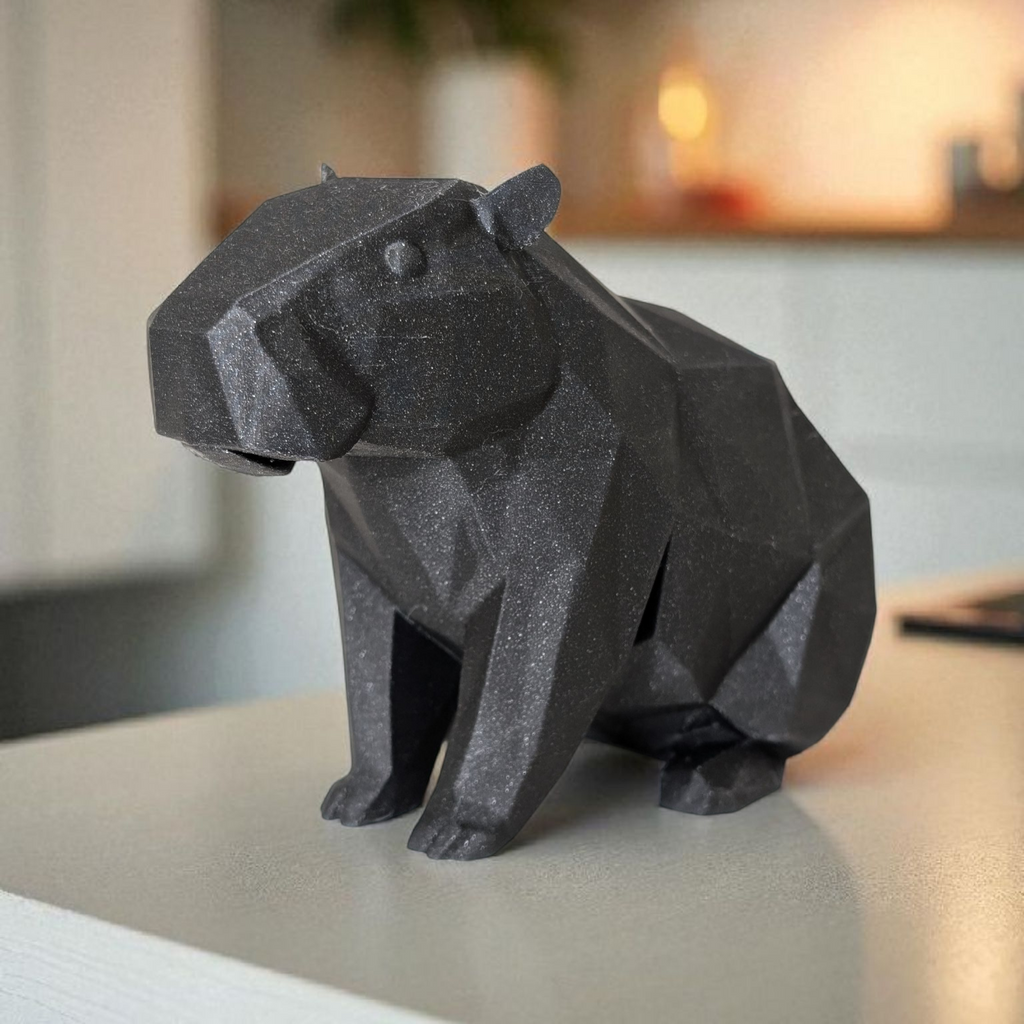 Capybara imprimé en 3D | Figurine 3D - POMM Créations