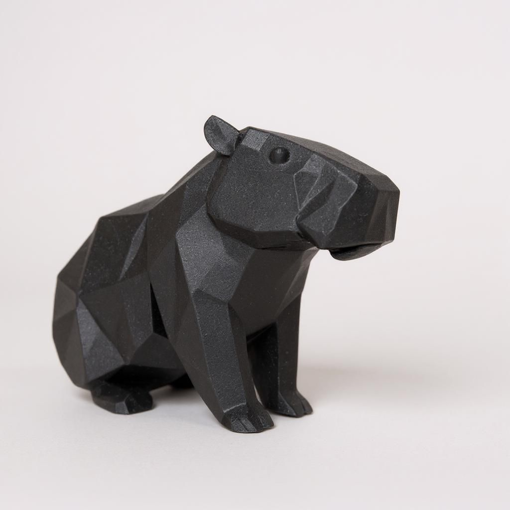 Capybara imprimé en 3D | Figurine 3D - POMM Créations