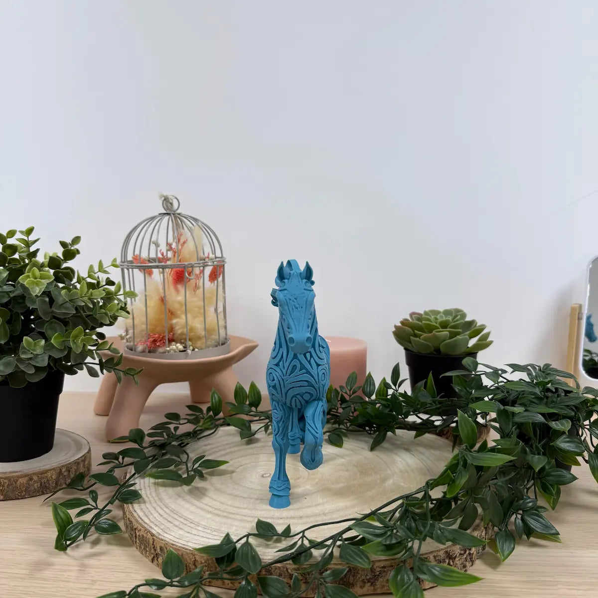Cheval Sculpte imprimé en 3D | Figurine 3D - POMM Créations