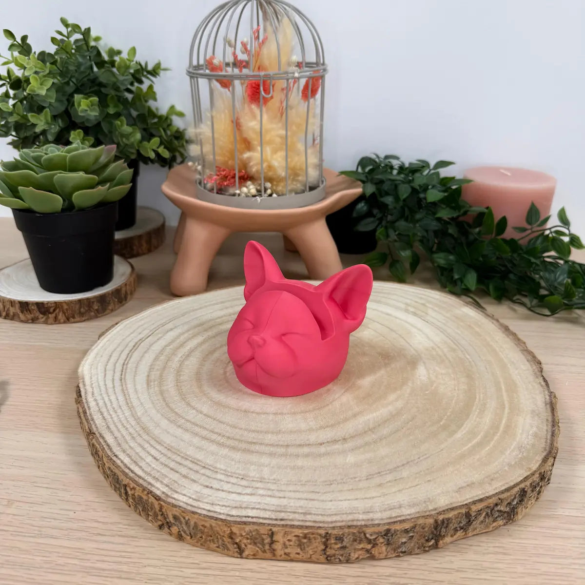 Dogoptic imprimé en 3D | Décoration 3D - POMM Créations