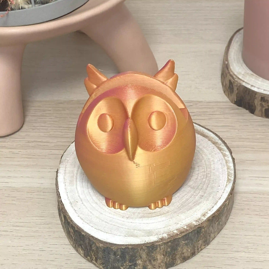 Owloptic, le porte-lunettes en forme de chouette imprimé en 3D | Figurine 3D - POMM Créations 3D
