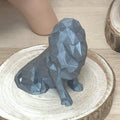 Lion origami style origami imprimé en 3D | Figurine 3D - POMM Créations