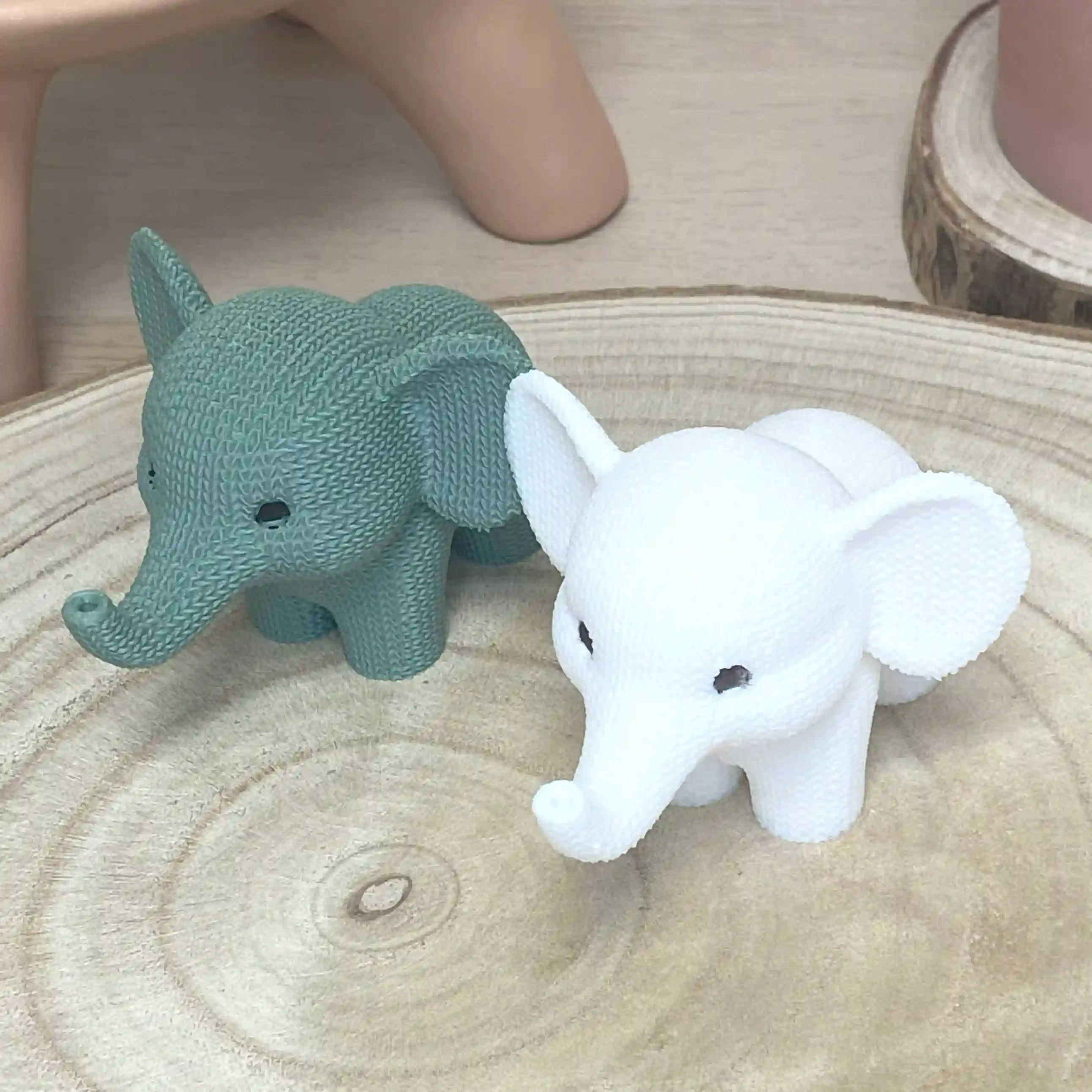 Éléphant tricot