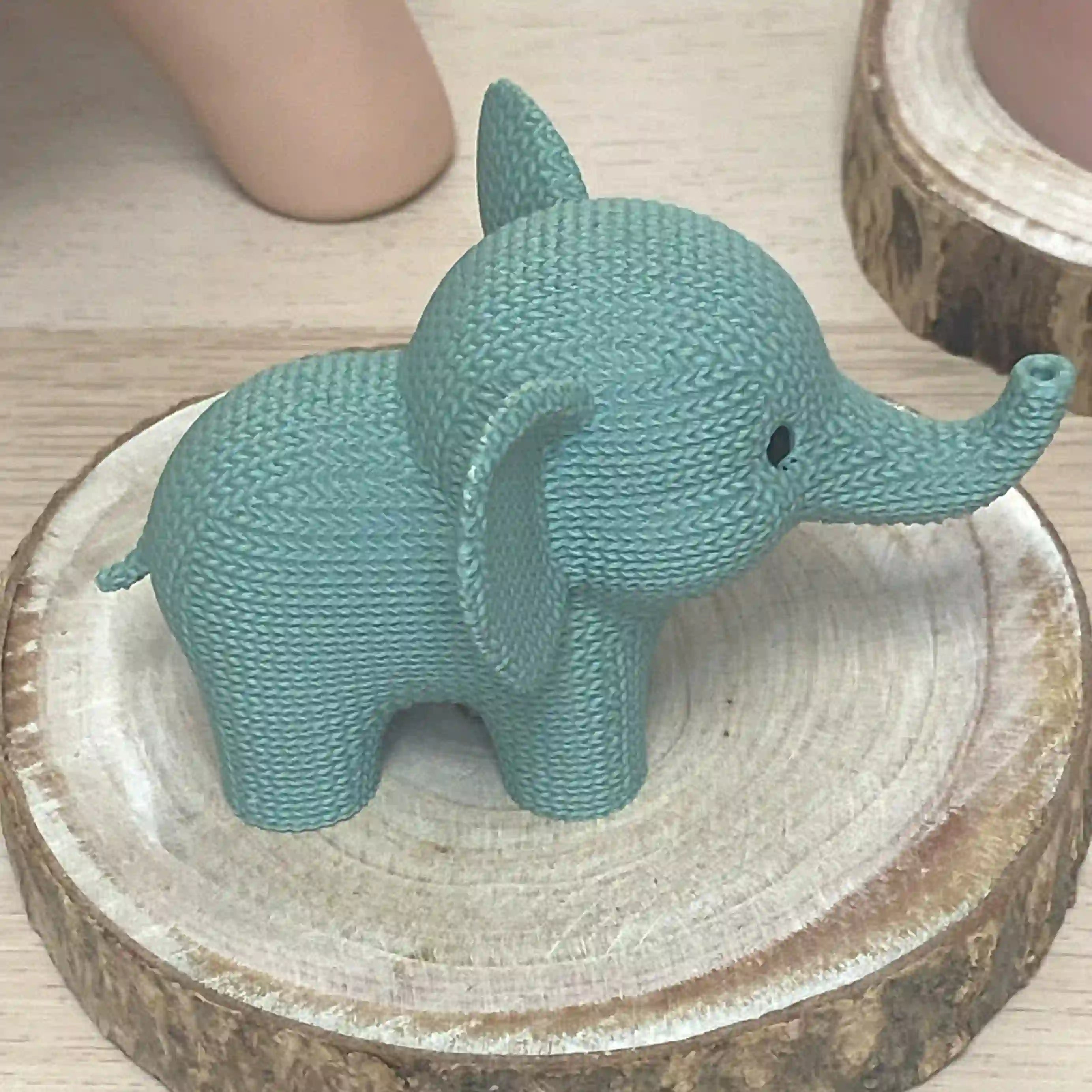 Éléphant tricot