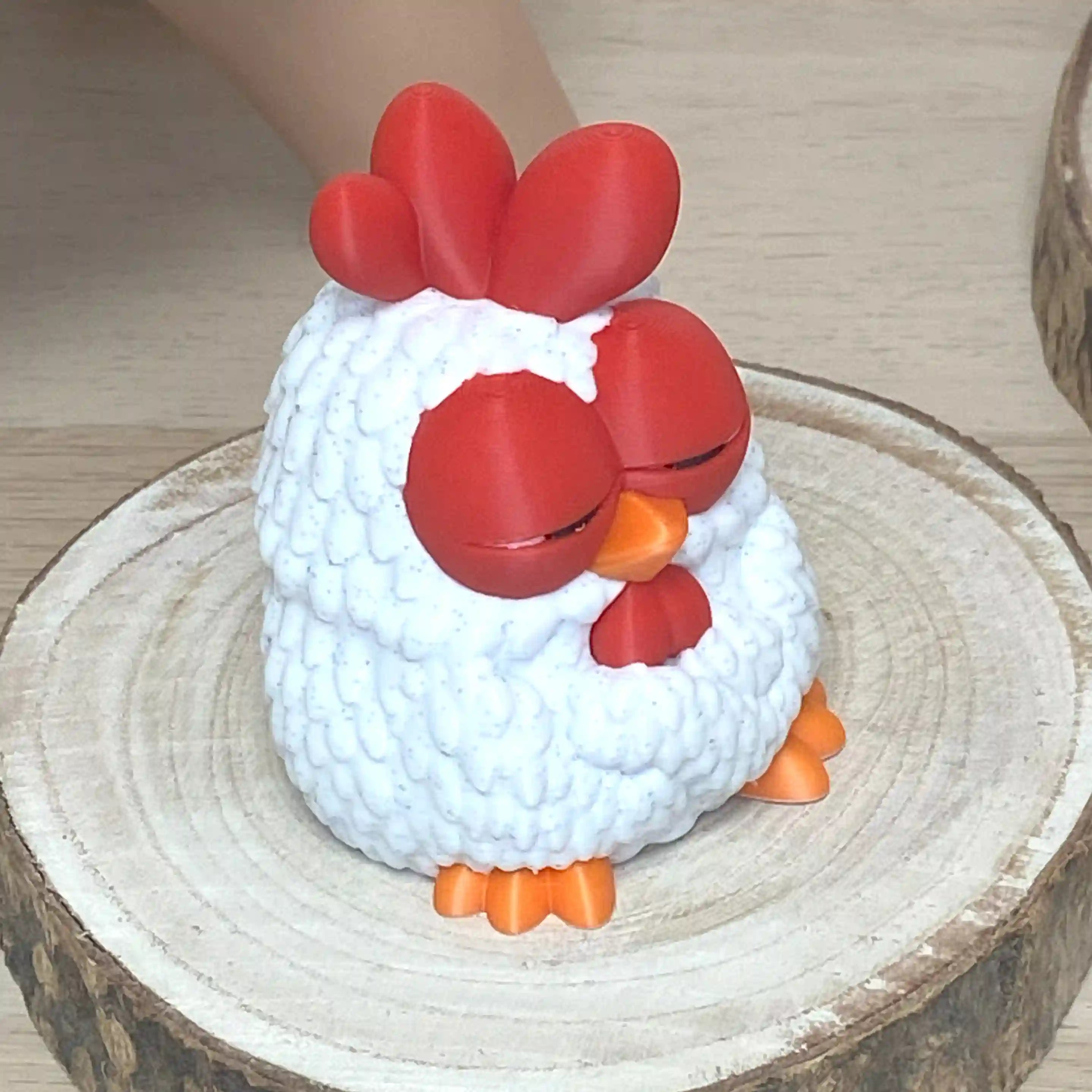 Poulet à crête