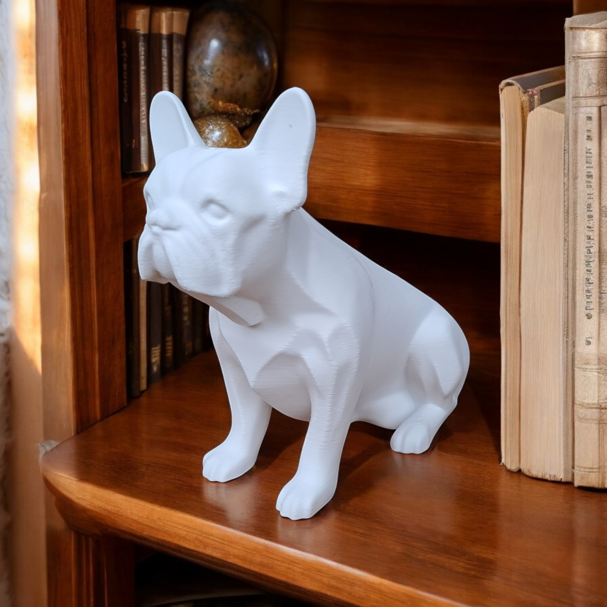 Bouledogue français, le chien imprimé en 3D | Figurine 3D - POMM Créations