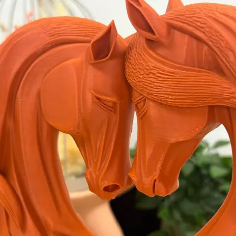 Cheval Love imprimé en 3D | Figurine 3D - POMM Créations