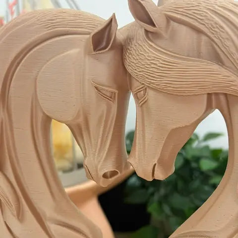 Cheval Love imprimé en 3D | Figurine 3D - POMM Créations
