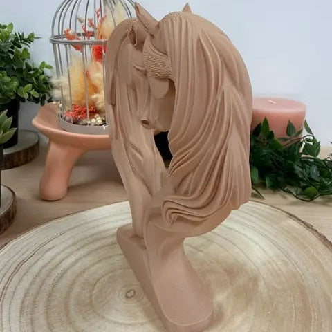 Cheval love imprimé en 3D | Figurine 3D - POMM Créations