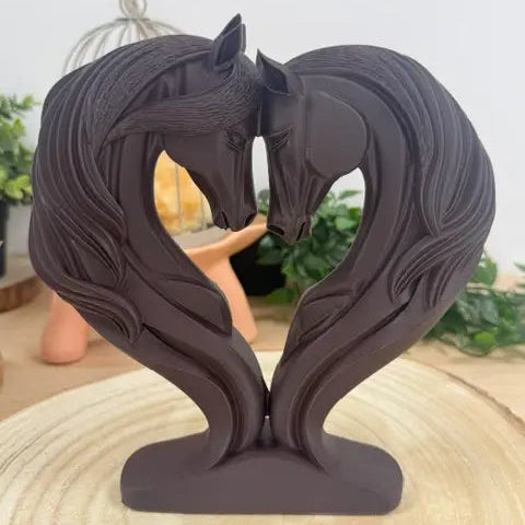 Cheval love imprimé en 3D | Figurine 3D - POMM Créations