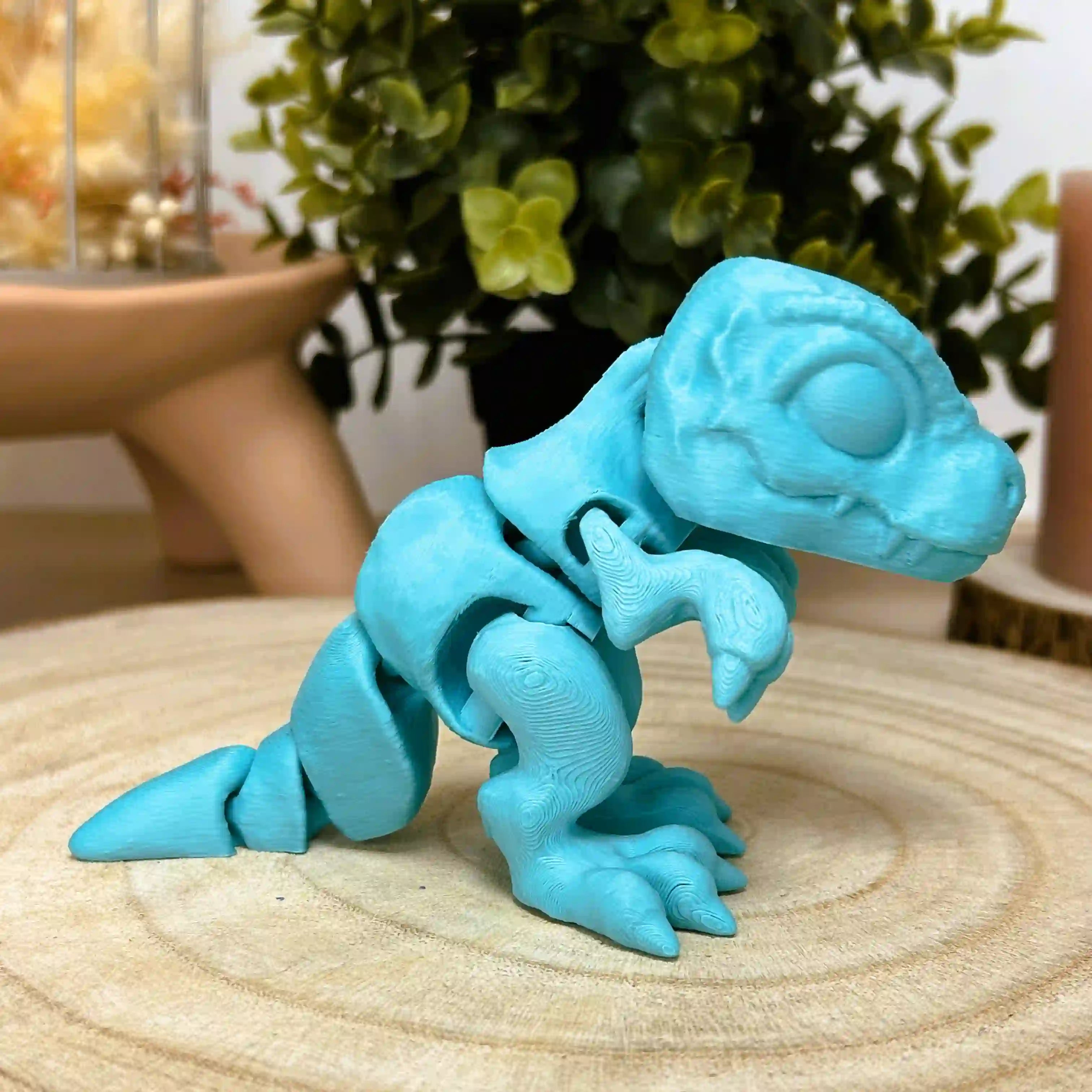Dinosaure T-rex articulé imprimé en 3D | Figurine 3D - POMM Créations