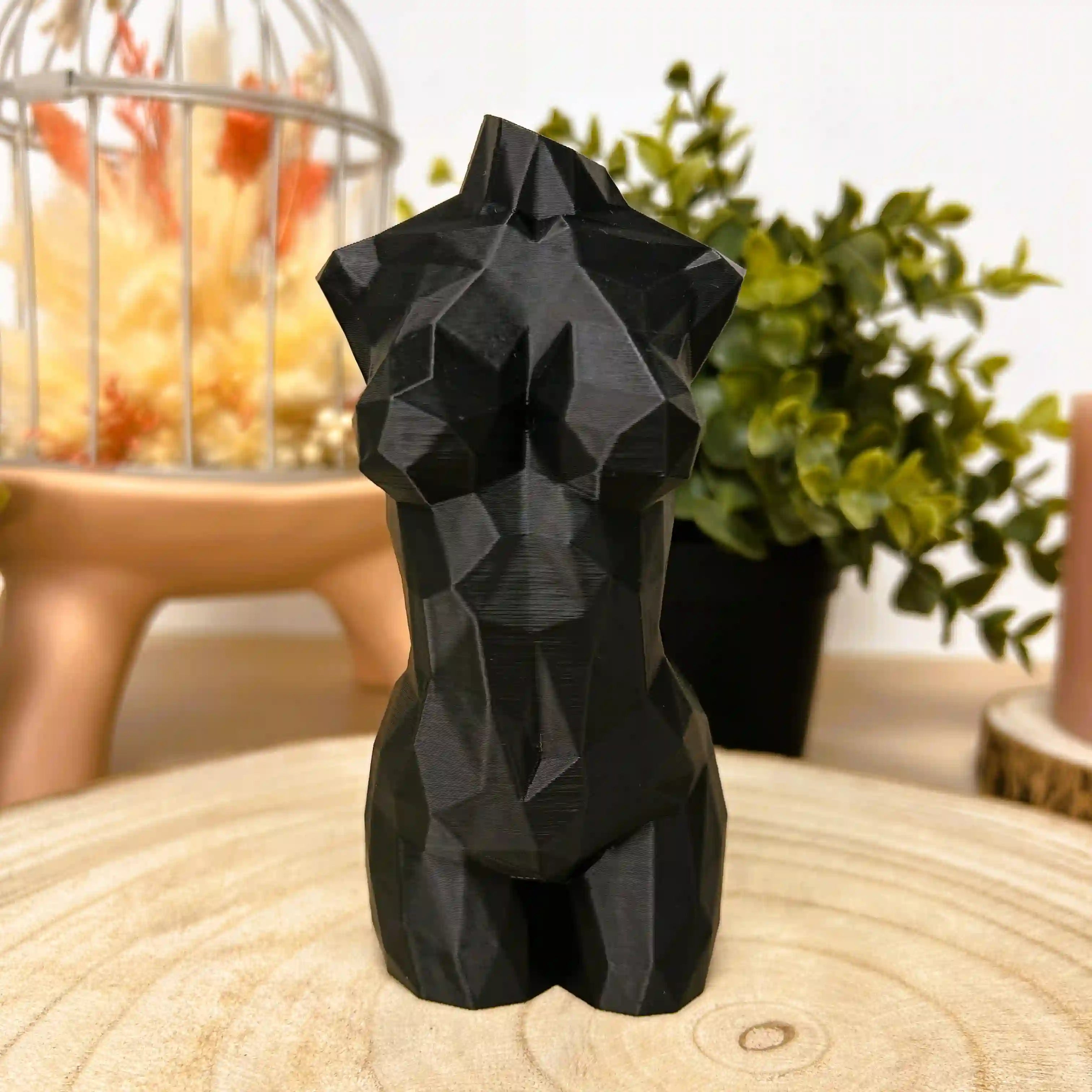 Buste de femme nue imprimé en 3D | Figurine 3D - POMM Créations