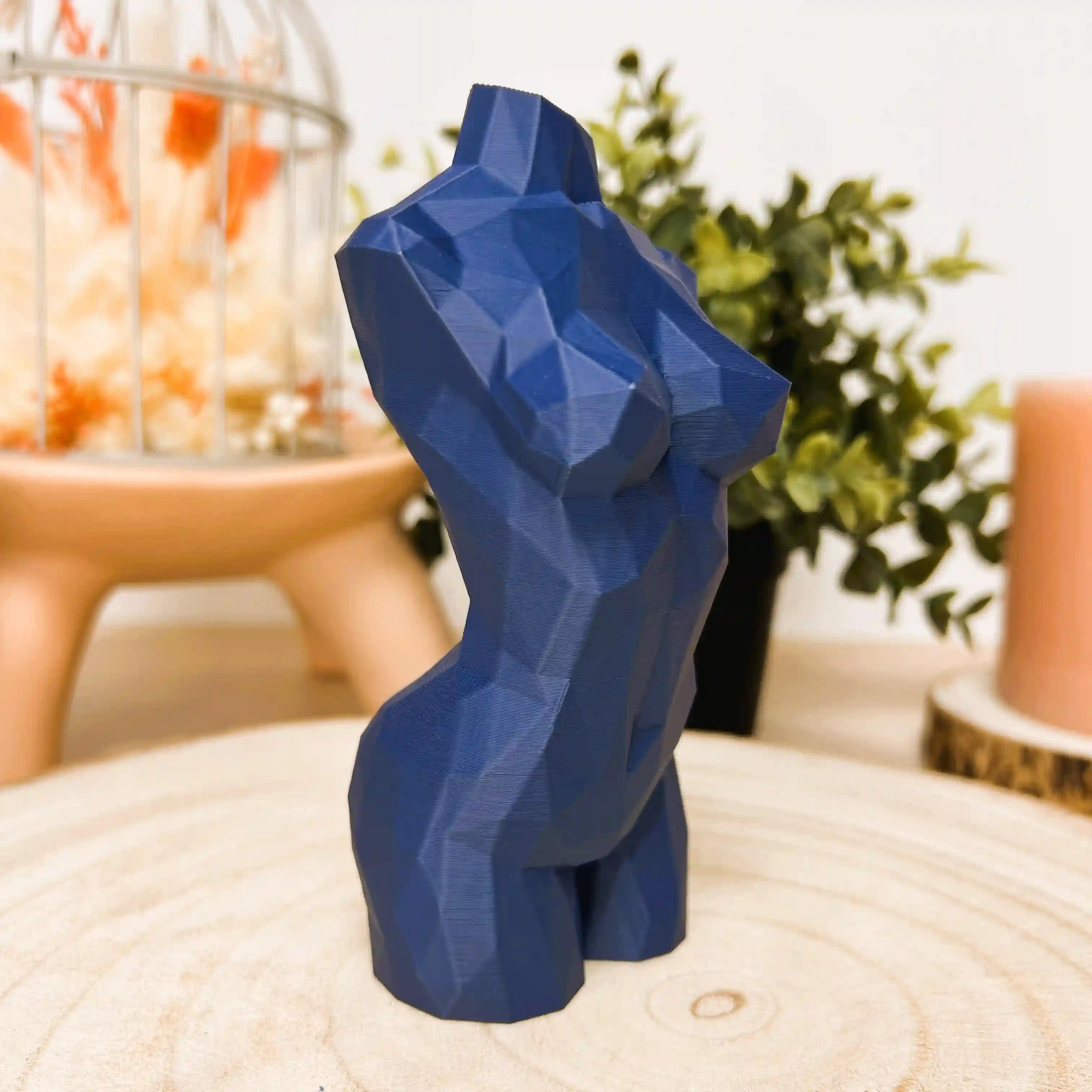 Buste de femme nue imprimé en 3D | Figurine 3D - POMM Créations
