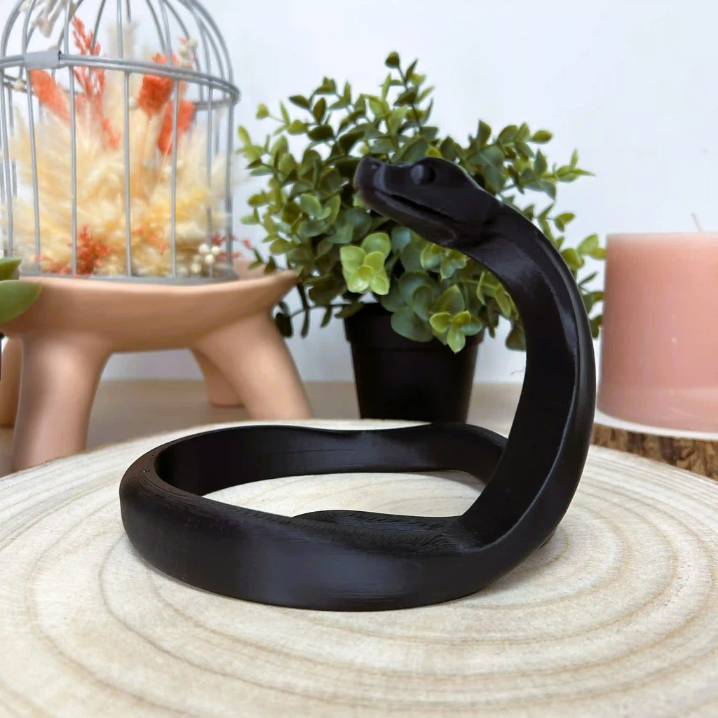 Snake, le serpent dressé imprimé en 3D | Figurine 3D - POMM Créations
