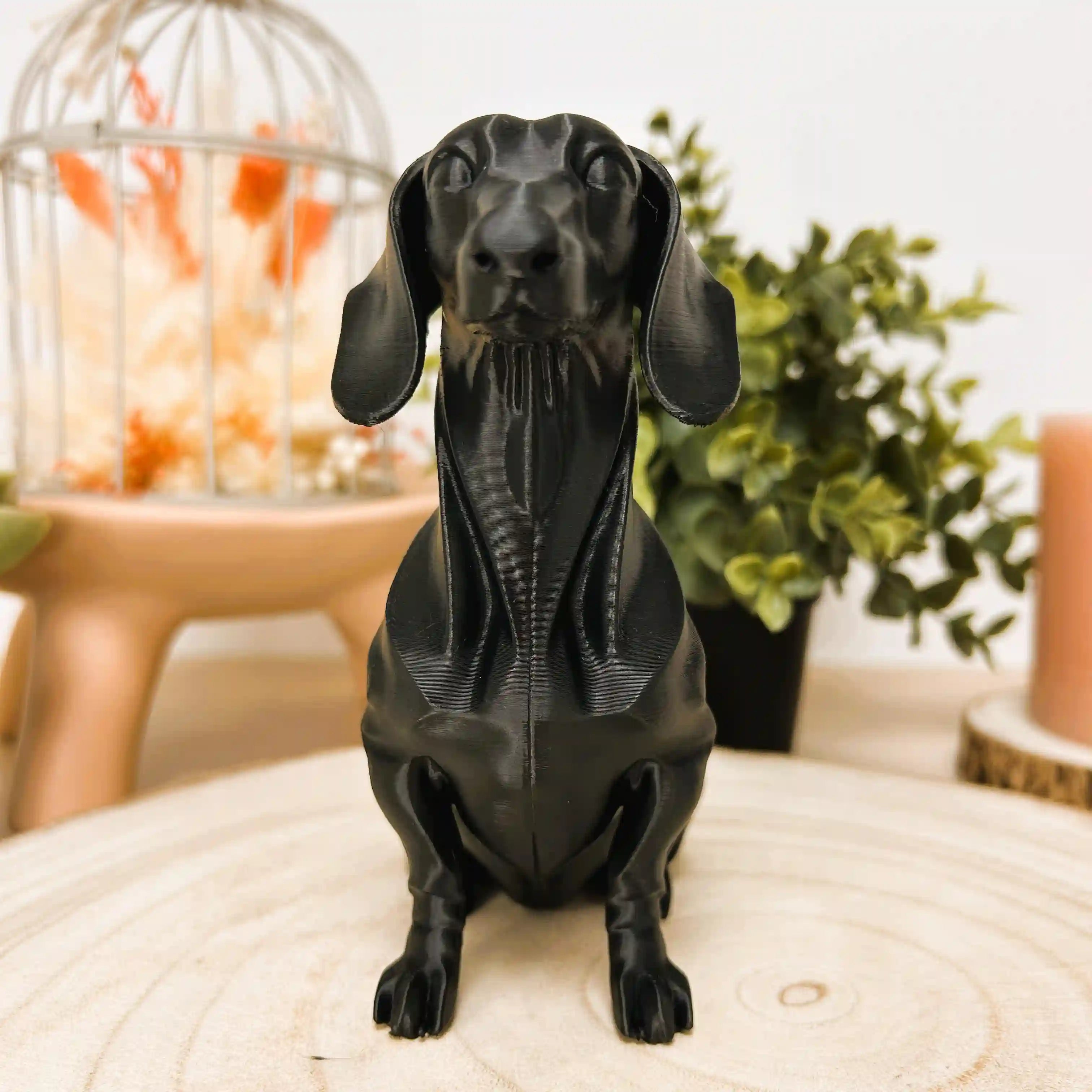 Teckel, le chien imprimé en 3D | Figurine 3D - POMM Créations