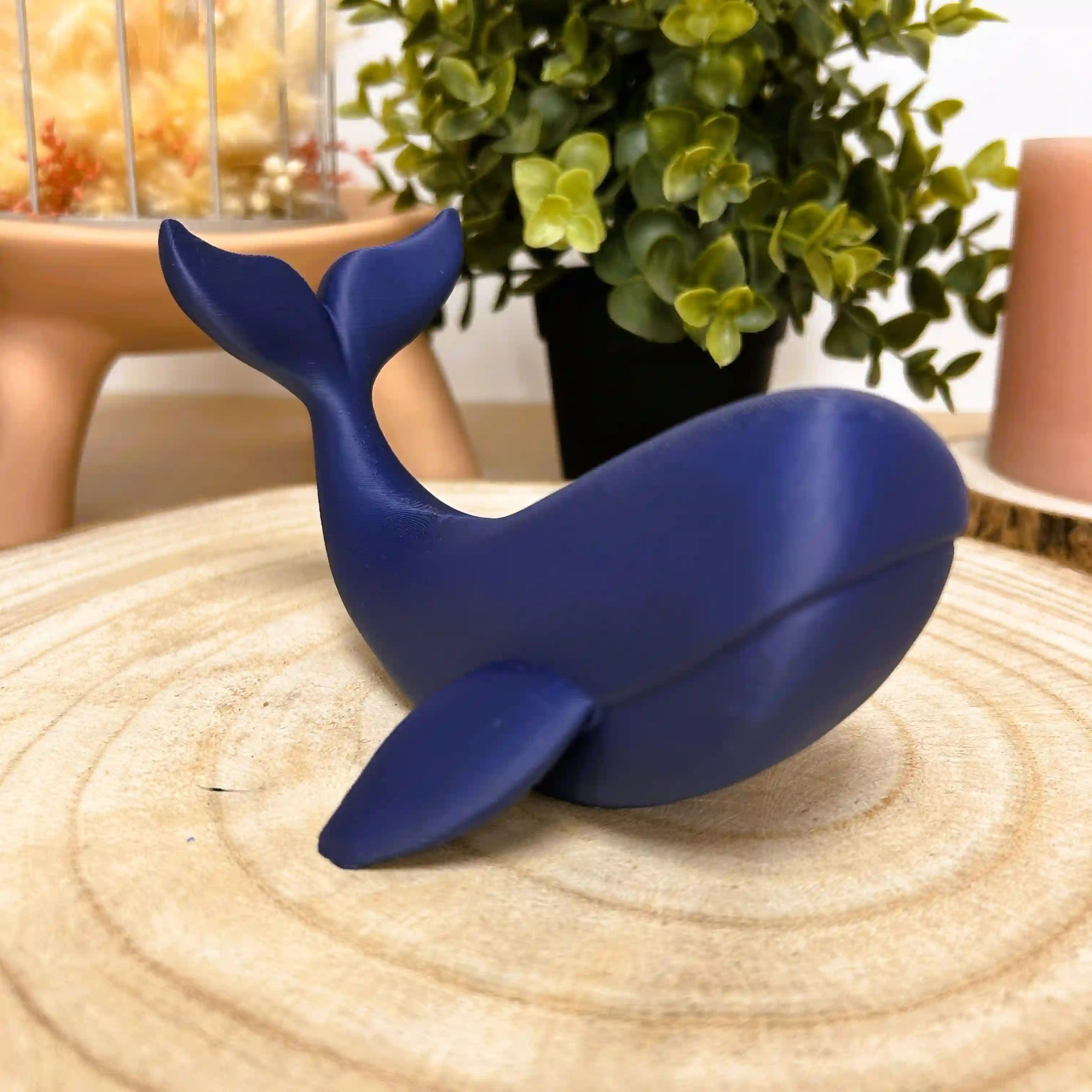 La baleine "Whale" imprimé en 3D | Figurine 3D - POMM Créations