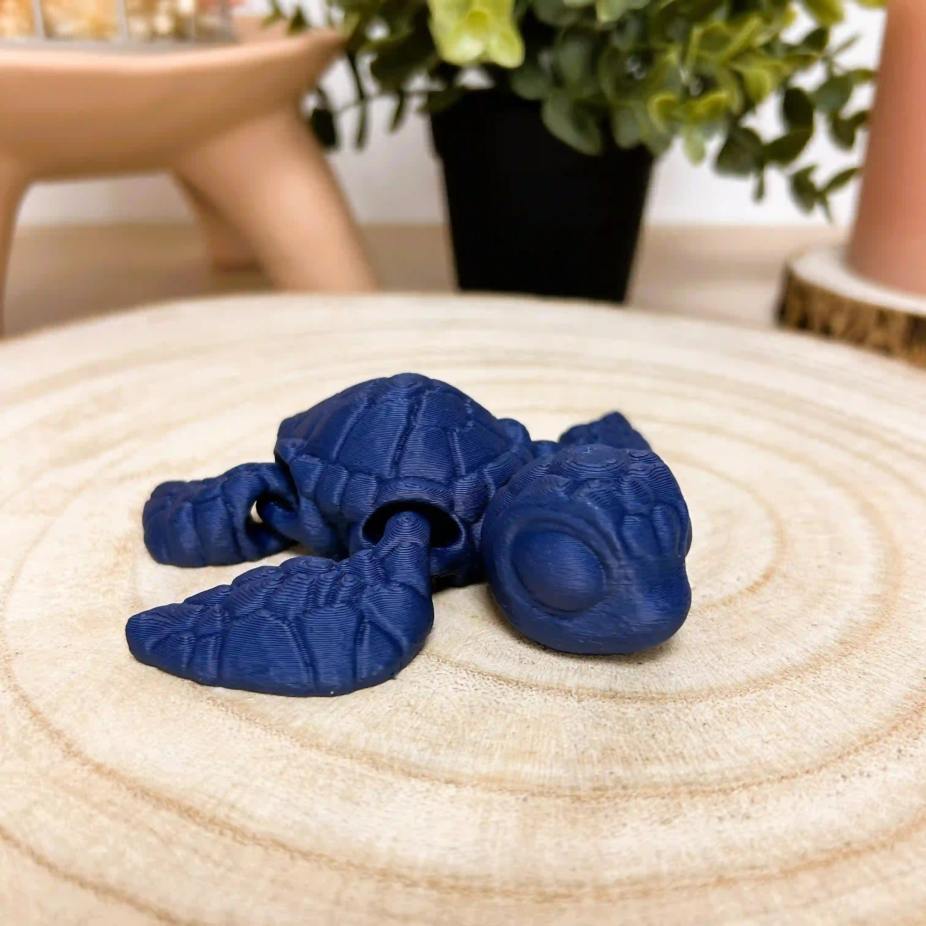 Turtle sea articulée imprimée en 3D | Figurine 3D - POMM Créations