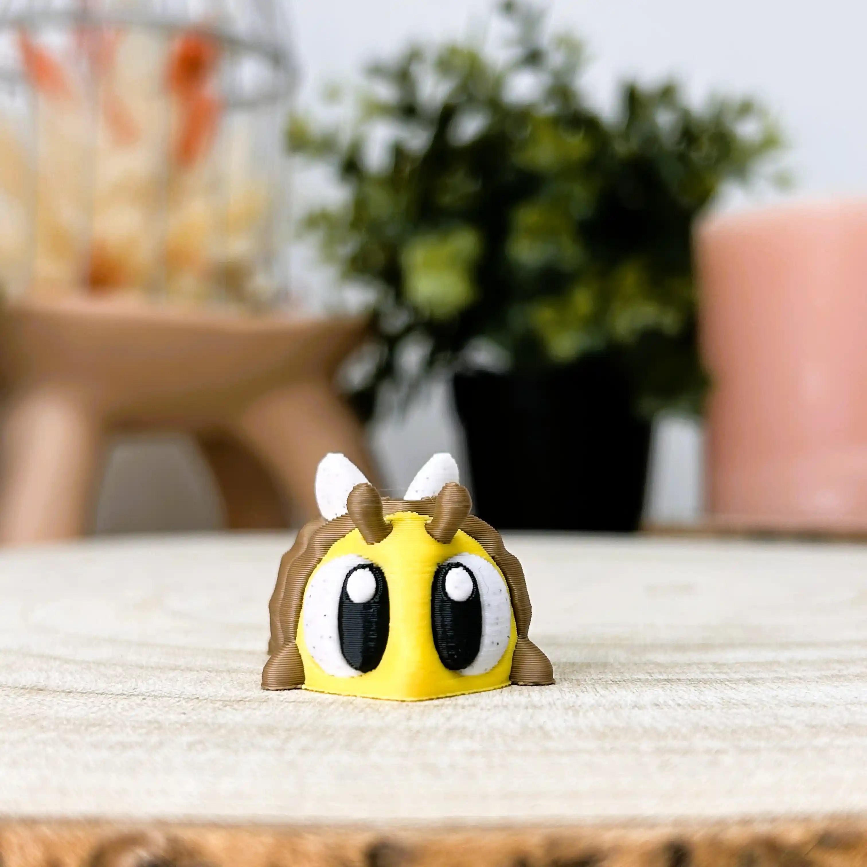 Abeille articulée et sa ruche imprimé en 3D | Figurine 3D - POMM Créations