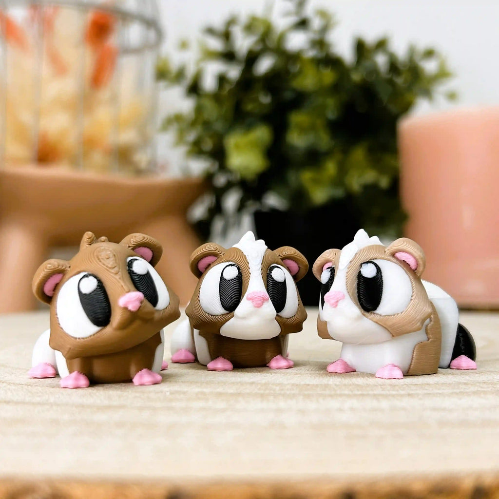 Guinea Pig imprimé en 3D | Figurine 3D - POMM Créations