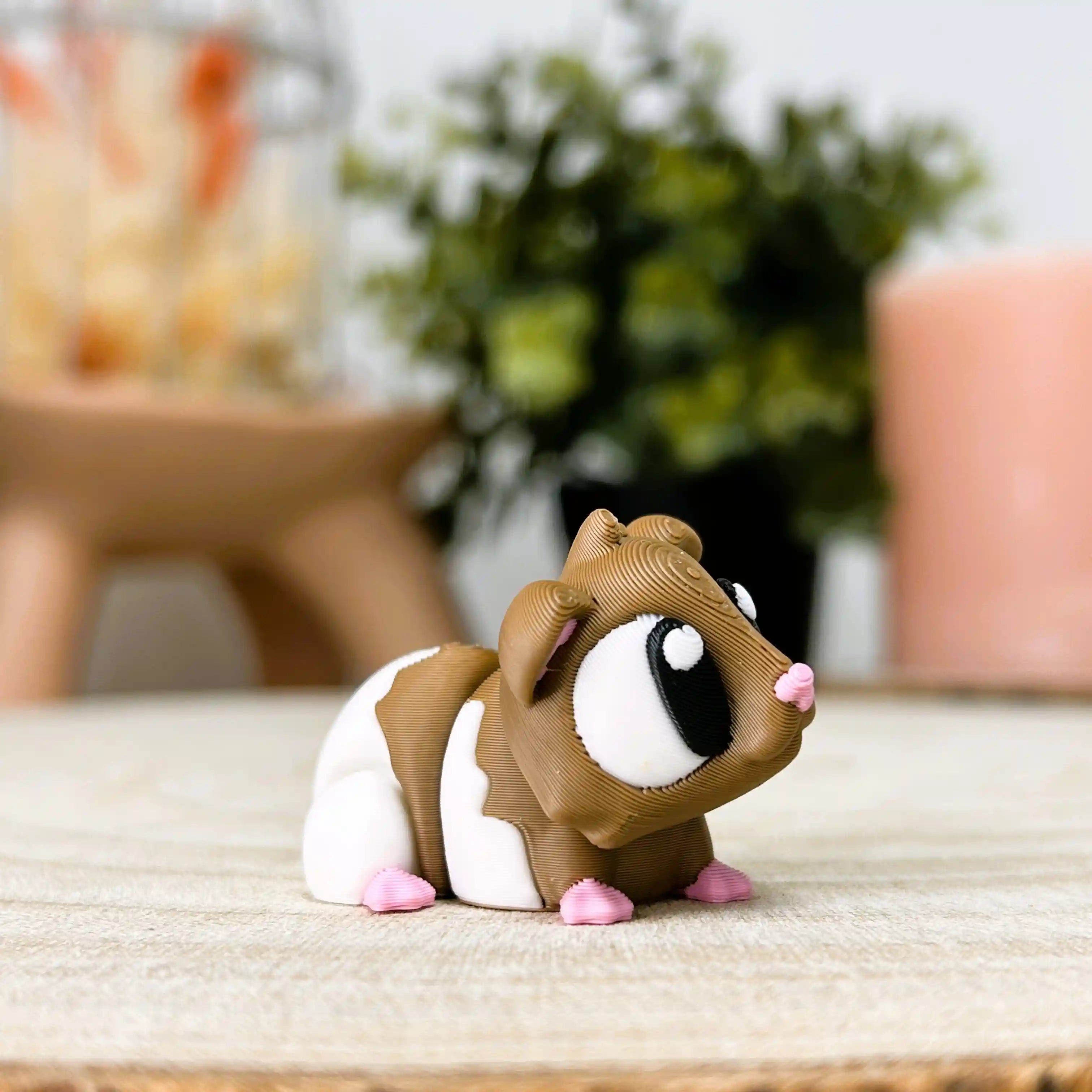 Guinea Pig imprimé en 3D | Figurine 3D - POMM Créations