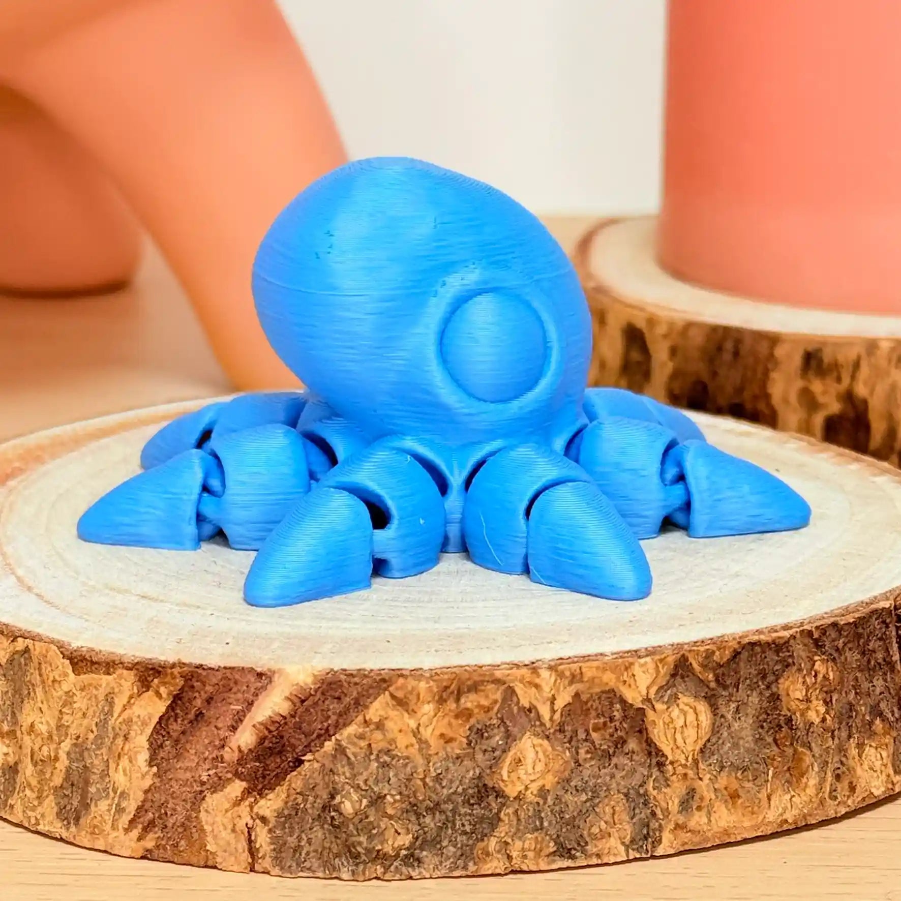 La pieuvre "Octopus" articulée imprimée en 3D | Figurine 3D - POMM Créations