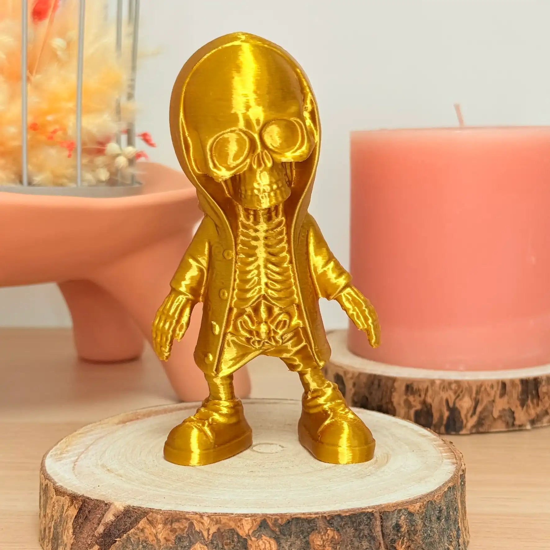 Skeleton imprimé en 3D | Figurine 3D - POMM Créations