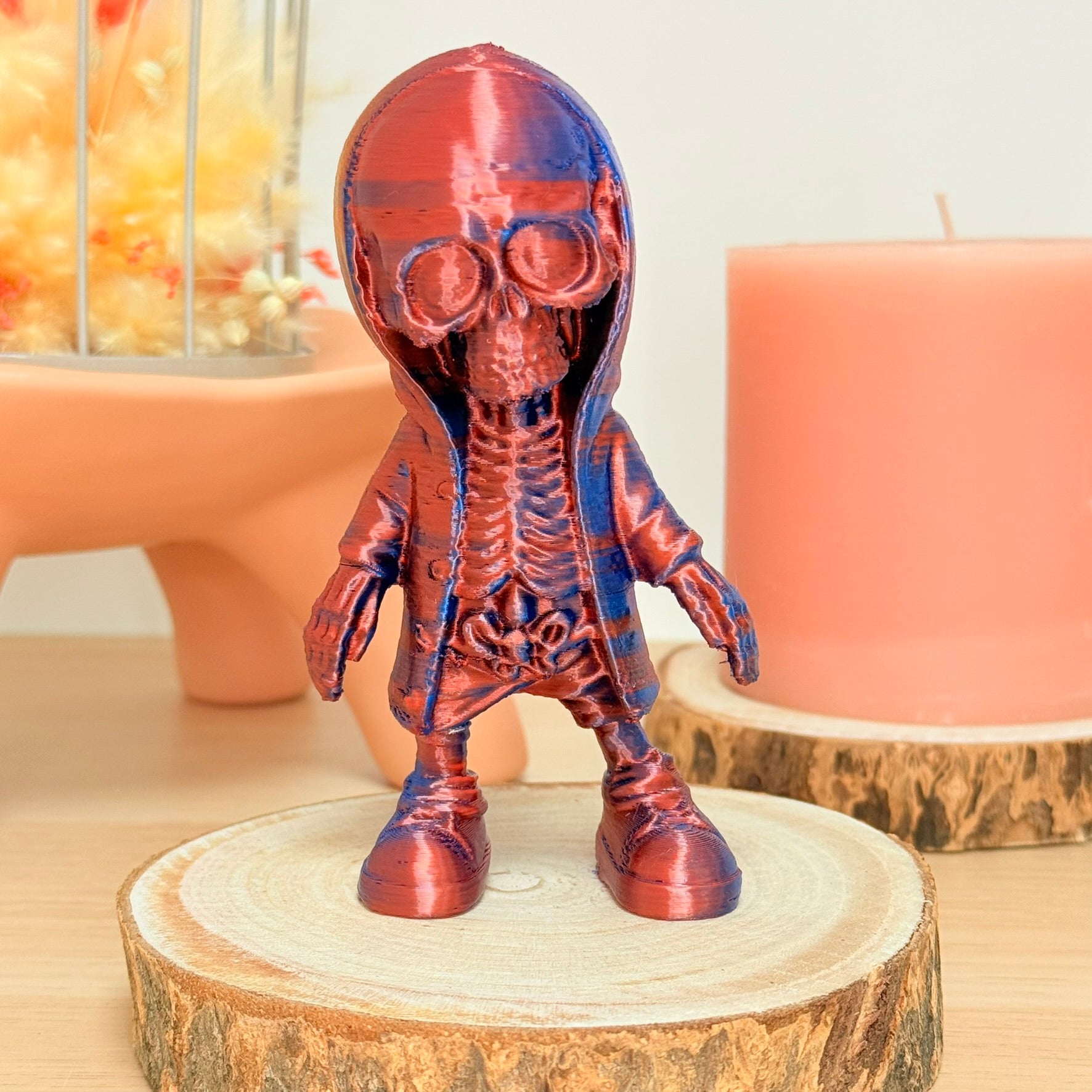 Skeleton imprimé en 3D | Figurine 3D - POMM Créations