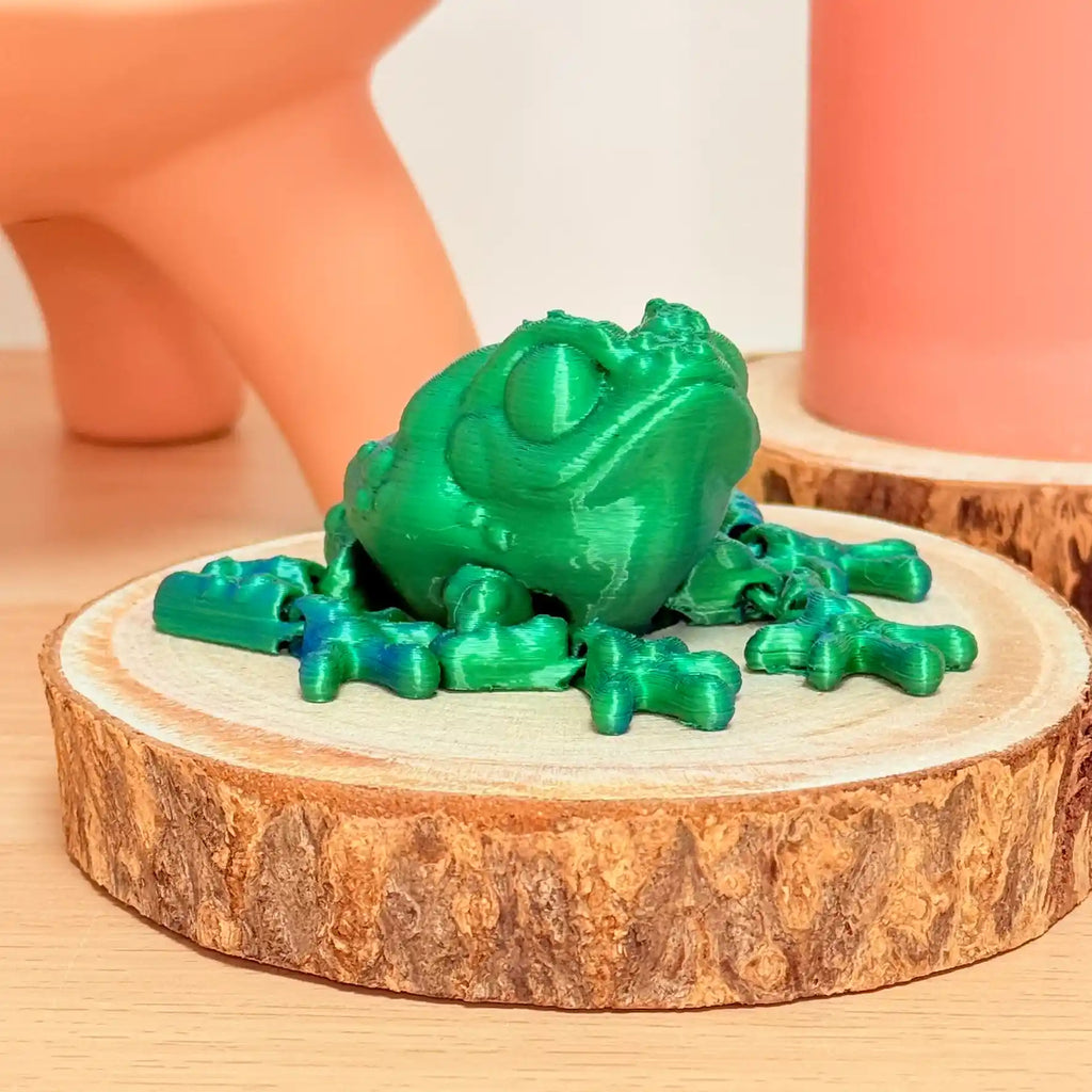 Grenouille articulée "Toad" imprimé en 3D | Figurine 3D - POMM Créations