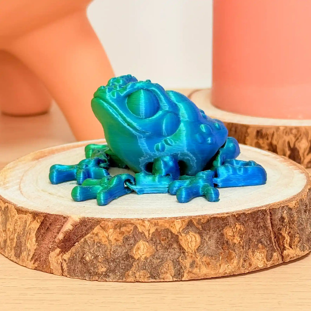 Grenouille articulée "Toad" imprimé en 3D | Figurine 3D - POMM Créations